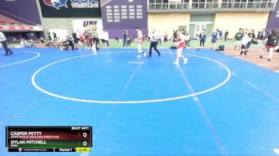 70 lbs Semifinal - Casper Petty, Fayetteville Wild Hog Wrestling vs Dylan Mitchell, Iowa