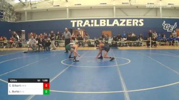 106 lbs Prelims - Christian Gilbert, Deer Creek vs Logan Burks, Staley