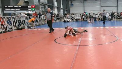 68 lbs Round 2 - 10:45am Saturday - Cameron Gilbert, POWA vs Talmadge Dawkins, Minnesota Funky Singlets