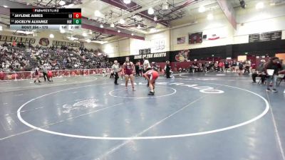 170 lbs Champ. Round 2 - Jocelyn Alvarez, Hueneme vs Jaylene Aimes, La Quinta/La Quinta