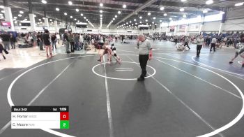 144 lbs Quarterfinal - Hadley Porter, Mogollon vs Christopher Moore, Painted Desert WC