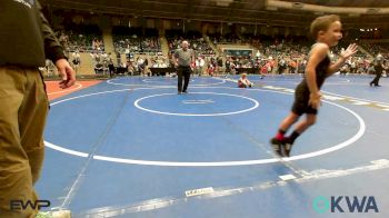 55 lbs Quarterfinal - Layne Lawson, Coweta Tiger Wrestling vs Kamrei Downing, Berryhill Wrestling Club