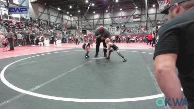 45 lbs Quarterfinal - Rhett Jenkins, Beggs Youth Wrestling Program vs Easton Winans, Piedmont