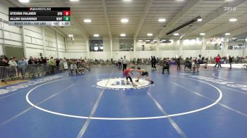 100 lbs Round Of 16 - Steven Palmer, Springfield VT vs Allen Gaudenzi, Newtown