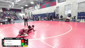 106 lbs 7th Place Match - Nathan Frost, Perry vs Abraham Villarreal, Calexico