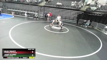 129 lbs Champ. Round 2 - Miles Trivett, Stansbury High School vs Jaden Suarez, Corner Canyon