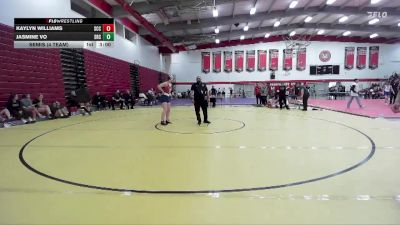 160 lbs Semis (4 Team) - Zion Green, Sacramento City College vs Lyla Kondrashoff, Santa Rosa College