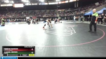 138 lbs Cons. Round 4 - Gabriel Brown, Capital vs Terran Manson, Central Valley