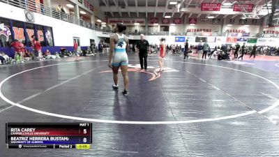 160 lbs Cons. Round 3 - Madilyn Rowson, Central College vs Josette Partney, Missouri Baptist University