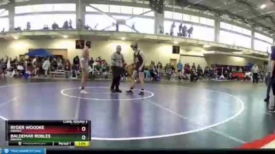 149 lbs Cons. Round 3 - Ryder Woodke, Indiana vs Baldemar Robles, Indiana