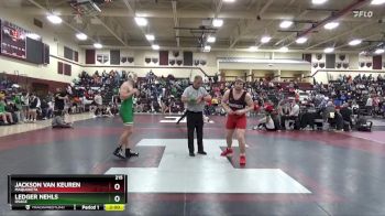 215 lbs Round 3 - Jackson Van Keuren, Maquoketa vs Ledger Nehls, Osage