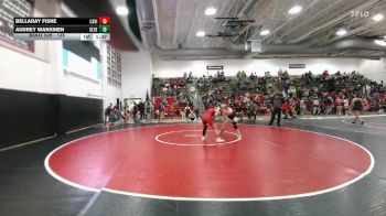 135 lbs Semifinal - BellaRay Fiske, Castle View vs Audrey Wakkinen, Severance