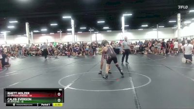 96 lbs Round 3 (6 Team) - Rhett Holzer, U2 Upstate Uprising vs Caleb Everson, 84 Athletes