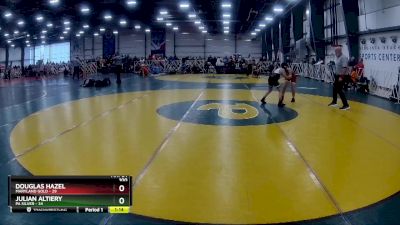 100 lbs Rd# 9- 2:15pm Saturday Final Pool - Douglas Hazel, Maryland GOLD vs Julian Altiery, PA Silver