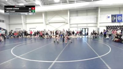 72 lbs Quarterfinal - Jett Plant, Green River Grapplers vs Jagger Cowan, JWC