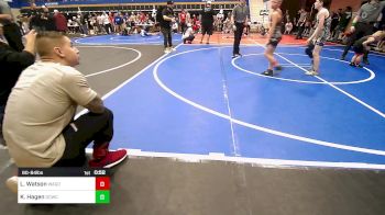 80-84 lbs Semifinal - Landon Watson, Wagoner Takedown Club vs Karson Hagen, Dark Cloud Wrestling Club