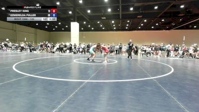 145 lbs Quarters - Presley King, TX vs Ezmerelda Fuller, OK