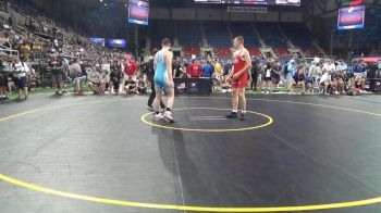 220 lbs Rnd Of 64 - Cael Barber, Texas vs Logan Tollison, Michigan