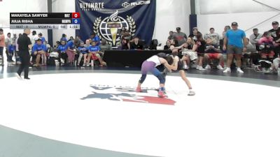 25 kg Semifinal - Makayela Sawyer, Mat Demon - W vs Julia Risha, MGW Monkey Business - W