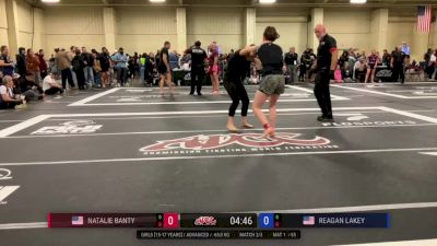 Natalie Banty vs Reagan Lakey 2025 ADCC Charlotte Open