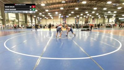138 lbs Consi Of 64 #2 - Isaid Solis, NV vs John Badami, GA