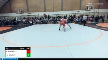 195 lbs Quarterfinal - Logan Clayburn, Myrtle Point vs Robert Warfield, Siletz Valley/Eddyville Charter