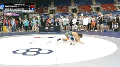 120 lbs Champ. Rd Of 128 - Kaiden Belinsky, Iowa vs D'Anthony Garcia Reyes, Washington