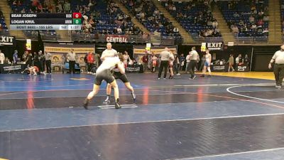 155 lbs Consy 4 - Bear Joseph, Kiski Area vs Logan Krul, Avonworth