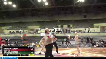 113 lbs Semis & 1st Wrestleback (8 Team) - Andrew Condo, Liberty vs Nolan Ambrose, Jackson County Central