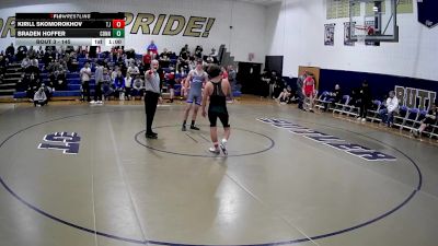 145 lbs Champ. Round 1 - Kirill Skomorokhov, Thomas Jefferson vs Braden Hoffer, Connellsville