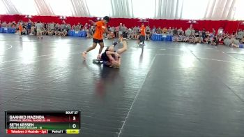 126 lbs Placement (16 Team) - Gaaniko Mazinda, Franklin Central Flashes B vs Seth Kessen, Cedar Grove-Belgium