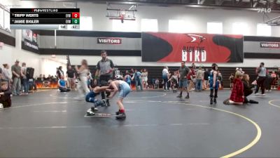65 lbs Round 3 - Tripp Werts, Chapin Youth Wrestling vs Jamie Bigler, Legacy Elite Wrestling Club