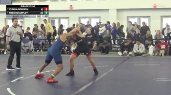 141 lbs 3rd Place Match - Joshua Robison, North Central vs Adom Sharpley, John Carroll