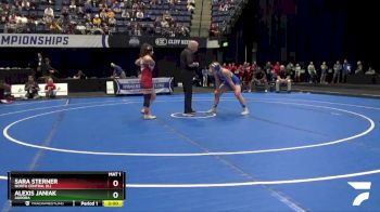 130 lbs Semifinal - Alexis Janiak, Aurora vs Sara Sterner, North Central (IL)