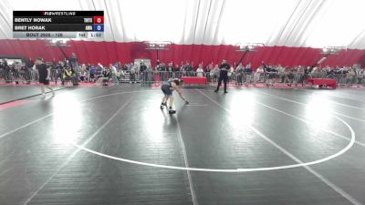 126 lbs Cons. Round 6 - Bently Nowak, Team Nazar Training Center vs Bret Horak, Askren Wrestling Academy