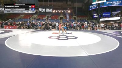 115 lbs Cons. Rd Of 64 - Brennli Wilkens, ND vs Gaudalupe Torres-Martinez, OK