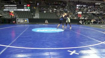285 lbs Cons. Semi - Carter Blough, Grand Valley St. vs James Bankston, UNC Pembroke