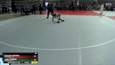 85 lbs Placement (4 Team) - Cullen Steffen, Little Falls vs Luke Roberg, Paynesville