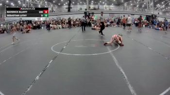 56 lbs Round 5 (8 Team) - Sebastian Luthy, The Outsiders vs Maverick Elliott, U2 Brawler Elite