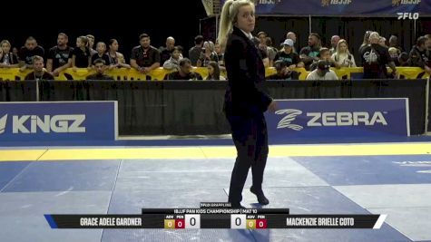 Grace Adele Gardner vs Mackenzie Brielle Coto 2026 Pan Kids Jiu-Jitsu IBJJF Championship