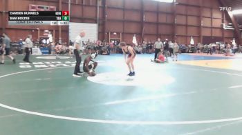 113 lbs Quarterfinal - Camden Runnels, Honey Badger Wrestling Club vs Sam Boltes, Triangle Wrestling Academy