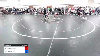 70 kg Rnd Of 64 - Roman Onorato, Seagull Wrestling Club vs Antrell Taylor, MWC Wrestling Academy