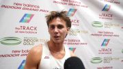 Marco Langon Runs NCAA #4 All-Time 3,000m at NB Indoor Grand Prix | Interview