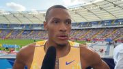 Jamal Britt Takes Third in Men's 110m Hurdles at Silesia Diamond League | 2026 Silesia Diamond League Post-Race Interview