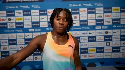 Devynne Charlton Lowers Her Own National Record to 12.33! | 2026 Brussels Diamond League Post-Race Interview