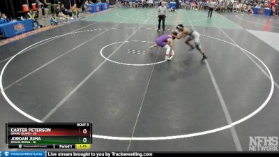 Jordan Juma&nbsp;&nbsp;over&nbsp;Carter Peterson