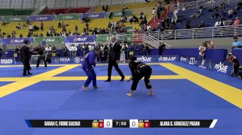 Watch Every Match From Sarah Galvão's Double Gold Run At IBJJF Brasileiros