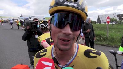 An Optimistic Primoz Roglic After Dauphiné's First Summit Finish