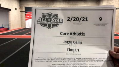 Core Athletix - Tinys [L1 Tiny - Small] 2021 NCA All-Star Virtual National Championship