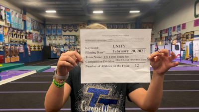 Tri-Town Competitive Cheerleading - Black Ice [L4 Performance Recreation - 8-18 Years Old (NON)] 2021 Varsity Rec, Prep & Novice Virtual Challenge IV